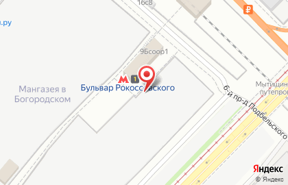 Интернет-магазин интим-товаров Puper.ru на Бульваре Рокоссовского на карте