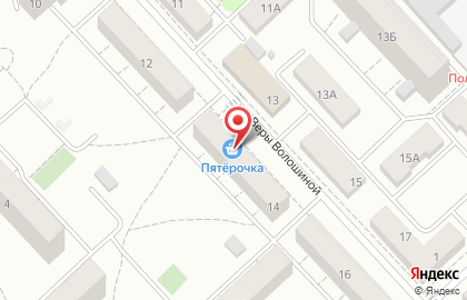Магазин разливного пива Хмельново на улице Веры Волошиной на карте