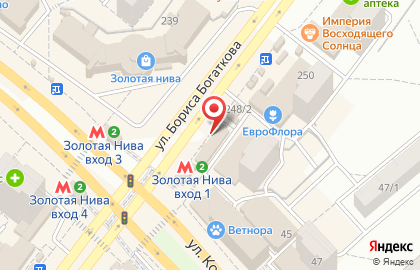 ООО АктивДеньги на улице Бориса Богаткова на карте