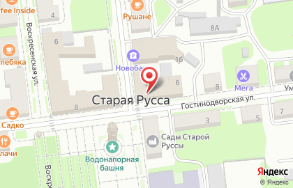 Супермаркет Дикси в Великом Новгороде на карте