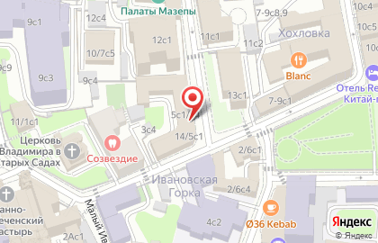 Fuvafuva.ru в Колпачном переулке на карте