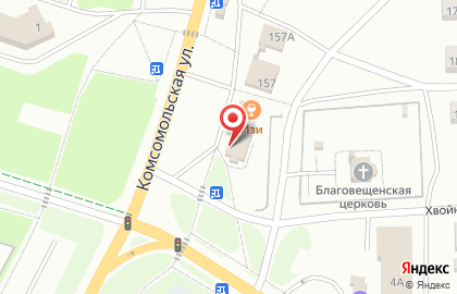 Компания МетизТорг на Комсомольской на карте