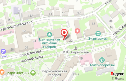 Киоск фастфудной продукции Самсон на карте