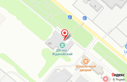 Дом культуры, пос. Ждановский на карте
