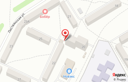 Продуктовый магазин Тип-топ в Новосибирске на карте