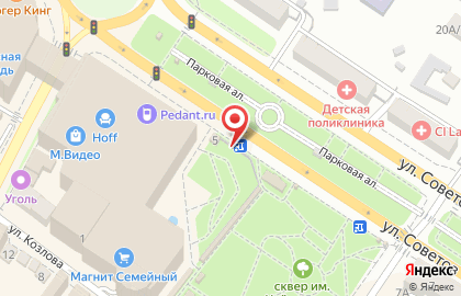 Киоск по продаже печатной продукции Краснодарпечать на улице Советов на карте