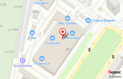 Автосервис Mobil 1 Центр Лэндавто на Ташкентской улице на карте