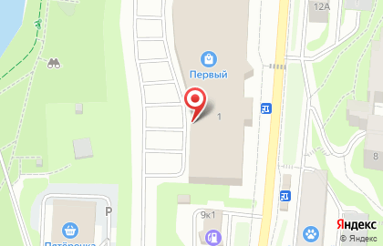 Супермаркет Spar на Береговой улице на карте