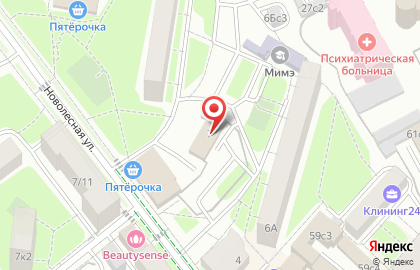 Хостел HostelCity в Минаевском проезде на карте