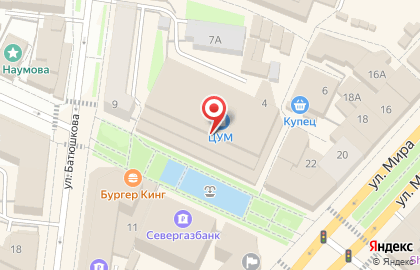 Магазин бижутерии и аксессуаров LuLu на Благовещенской улице на карте