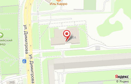 Спортивно-оздоровительный комплекс Олимп в Заволжском районе на карте