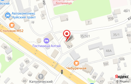 Магазин Стройматериалы в Бийске на карте