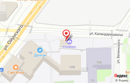 Кафе Султан в Якутске на карте