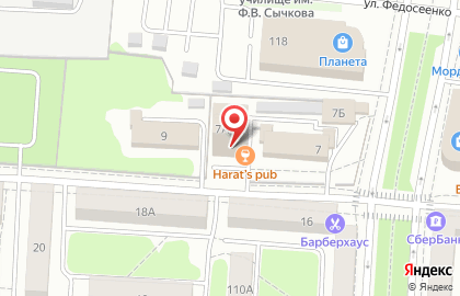 Компания Европлан на Пролетарской улице на карте