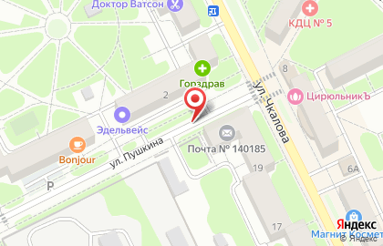Столичные аптеки на улице Чкалова на карте