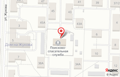 Центр обеспечения действий по гражданской обороне и чрезвычайным ситуациям г. Ярославля на карте
