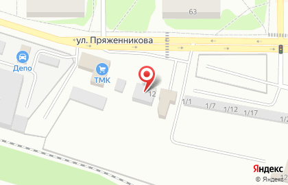 Автомойка Водолей в Глазове на карте