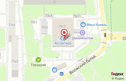 Цветы Склад на карте