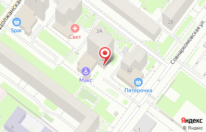 Автошкола МАКС на бульваре Мира на карте