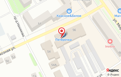 Магазин косметики и бытовой химии Магнит Косметик на Колхозной улице на карте