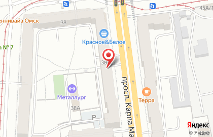 Магазин Унция на улице Карла Маркса на карте