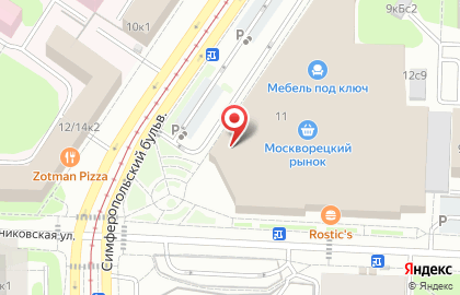 Магазин лакокрасочных материалов в Москве на карте