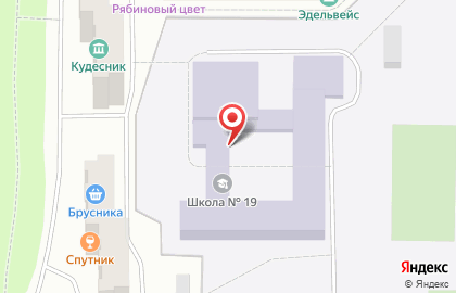 Средняя общеобразовательная школа №19 на Октябрьской улице на карте