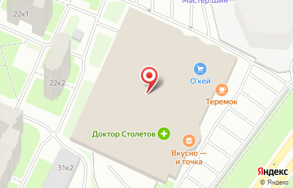 Супермаркет Солнечный круг на проспекте Маршала Жукова на карте