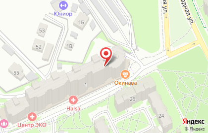 Топтышка на Михайловской улице на карте