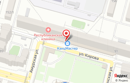 Супермаркет Магнит в Уфе на карте