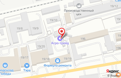 Оптово-розничный склад Чистый Дом на карте