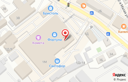 Магазин Инфинити в ТЦ Фортуна на карте