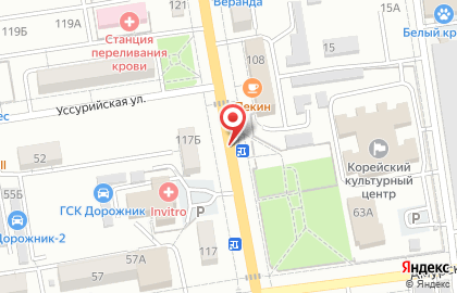 Цветочный магазин Amore на улице Некрасова на карте