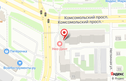 Строительная компания Юнит в Курчатовском районе на карте