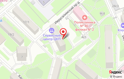 Москлапан на карте