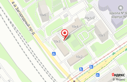 Общежитие Hostel77 на метро Крымская на карте
