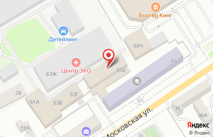 Avon-Орел на Московской улице на карте