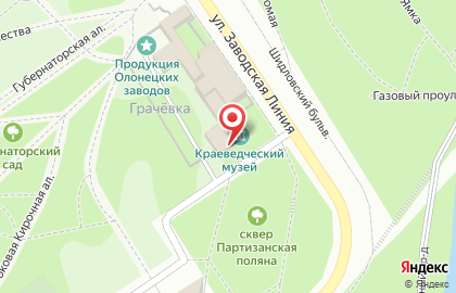 Музей природы Карелии Национальный музей Республики Карелия на карте