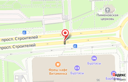 ООО АвтоТехСнаб на проспекте Строителей на карте