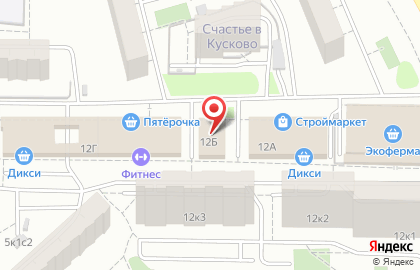 Фитнес клуб Sport-MIX на Вешняковской улице на карте