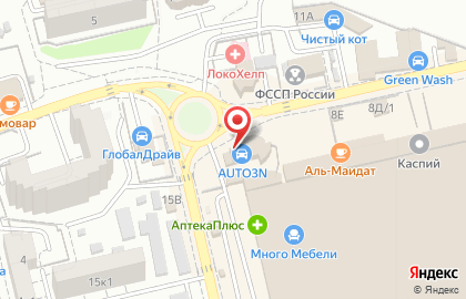Косметическая компания Faberlic на Минусинской улице на карте