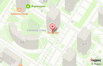 Магазин овощей и фруктов на Кушелевской дороге на карте