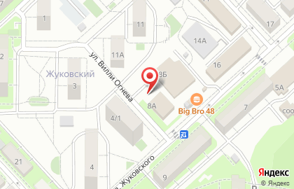Хомяк на улице Жуковского на карте