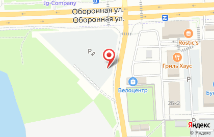 Автостоянка на Оборонной (Колпино), 1а на карте