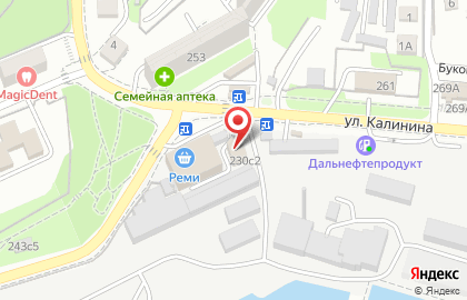 Прачечная самообслуживания во Владивостоке на карте