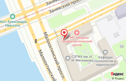 Банкомат ВТБ на Заневском проспекте, 1 на карте