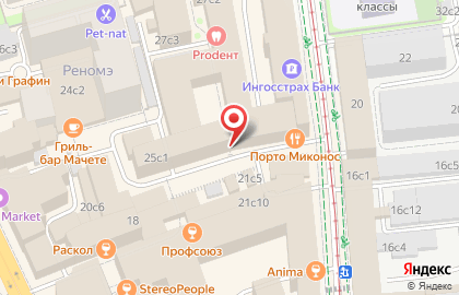 ТЦ Атмосфера на Сущёвской улице на карте