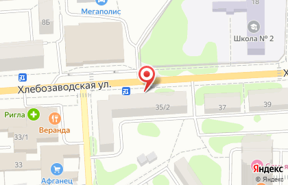 ООО Бриз на Хлебозаводской улице на карте