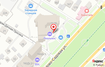 Ресторан Sunlight на Ново-Садовой улице на карте