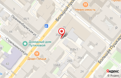 Пекарня Люди Любят в Петроградском районе на карте